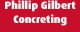 Phillip Gilbert Concreting Logo