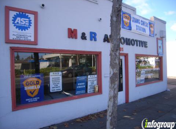 M & R Automotive - Menlo Park, CA