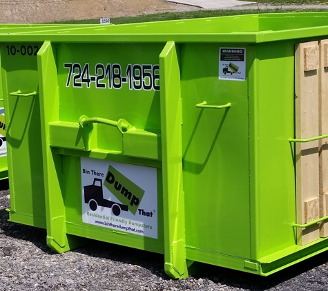 Bin There Dump That, Pittsburgh - Pittsburgh, PA. All our Bins are well maintained, and look nice in driveways!