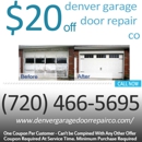 Denver Garage Door Repair CO - Garage Doors & Openers