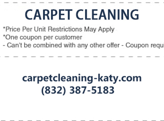 Carpet Cleaning Katy - Katy, TX