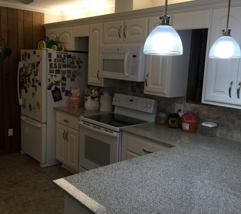 Studdard Construction Company, Inc. - White Hall, AR. REMOVE WALLS MAKE OPEN FLOOR PLANE, NEW CABINETS, GRANITE TOPS, TILE & PAINTING