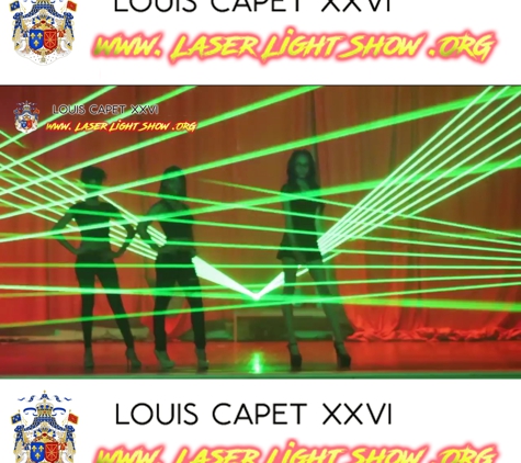 Louis Capet XXVI Music Publishing + Laser Shows - Philadelphia, PA. Laser Light Show Rental Companies - www.LaserLightShow.ORG - Stage Lighting, Concert Lasers, Concert Production Companies, AV Companies