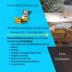 Professional Clean Up Services