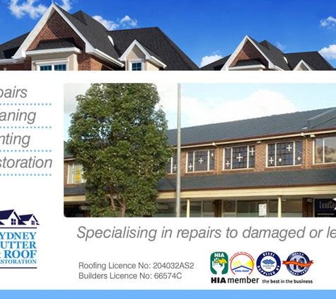 Sydney Gutter & Roof Restoration - Seven Hills, NSW. We can restore your roof to its former glory for as little as 40% of the cost of a new roof.