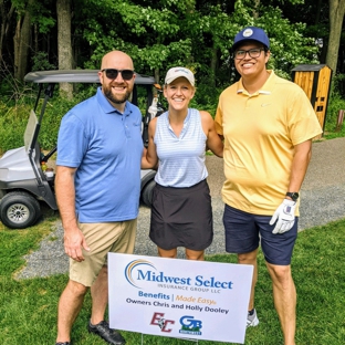 Midwest Select Insurance Group - Kronenwetter, WI. Midwest Select Insurance agents proudly sponsoring the Eau Claire Youth Hockey Golf Outing at Wildridge Golf Course in Eau Claire, WI.