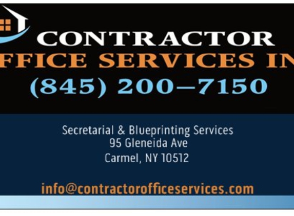 Contractor Office Svc Inc - Carmel Hamlet, NY