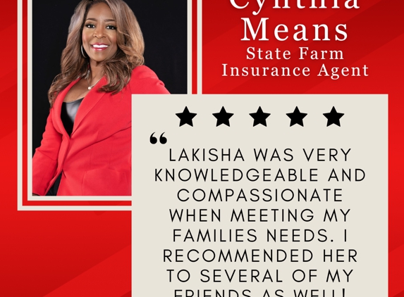 Cynthia Means - State Farm Insurance Agent - Chicago, IL