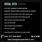 Garage Door Plainfield In