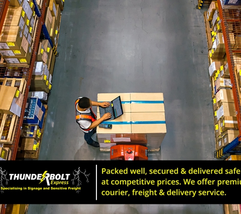 Thunderbolt Express - Nambour, QLD. Packed well, secured & delivered safely, at competitive prices. We offer premium courier, freight & delivery service.