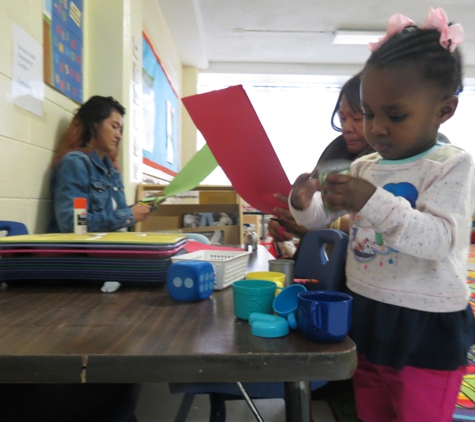 Newlen Early Childhood School Readiness Center - Washington, DC. Hard at work!