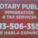 Notary Public, Tax & Immigration