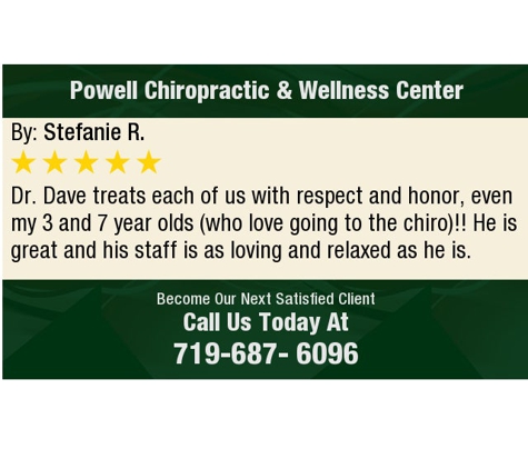 Powell Chiropractic & Wellness Center - Woodland Park, CO