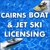 Cairns Boat & Jet Ski Licensing Logo
