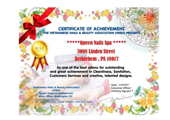 Queen Nails Spa - Bethlehem, PA
