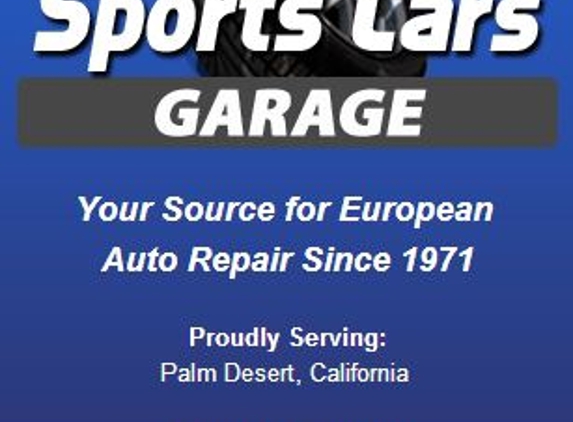 Sports Cars Garage - Palm Desert, CA