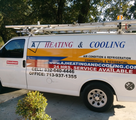 A J Heating & Cooling - Houston, TX. we work all over houston. reliable