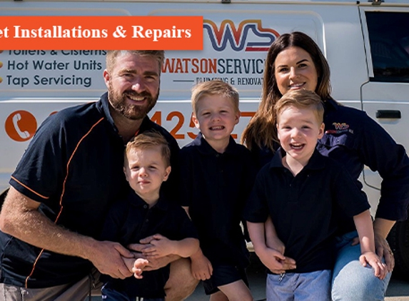 Watson Services Plumbing and Gas - Mandurah, WA. Toilet Installations & Repairs