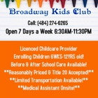 Broadway Kids Club LLC
