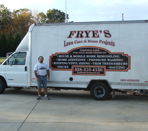 Frye's Lawn Care and Home Projects - Connelly Spring, NC