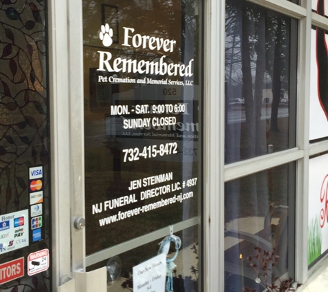 Forever Remembered Pet Cremation - Jackson, NJ