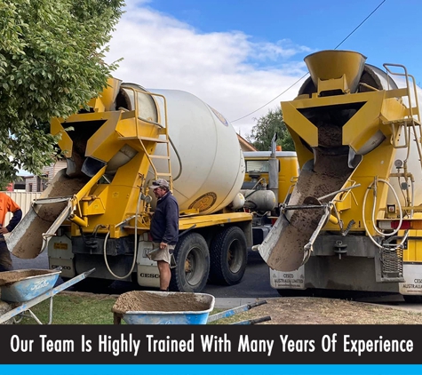 Armstrong Concrete Stawell Pty Ltd - Stawell, VIC. Our Team Is Highly Trained With Many Years Of Experience