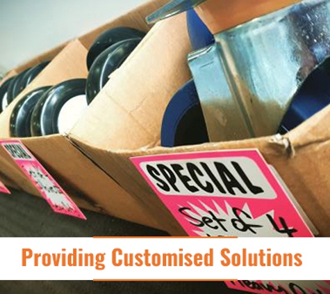 Supo Castors Australia Pty Ltd - Mordialloc, VIC. Providing Customised Solutions