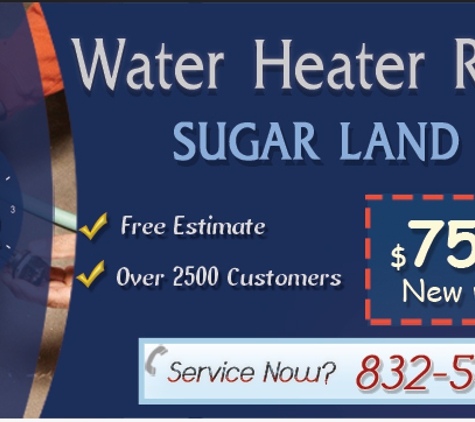 Sugar Land Water Heater Repair - Sugar Land, TX