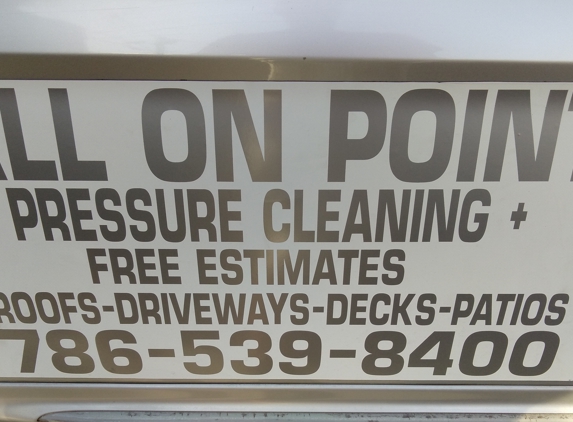 ALL ON POINT PRESSURE CLEANING - Miami, FL