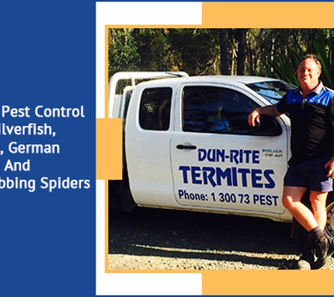 Dunrite Termite & Pest Control - Logan Village, QLD. Our General Pest Control Treats For Silverfish, Cockroaches, German Cockroaches And External Webbing Spiders