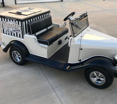 Karmic Ice Cream - Coral Springs, FL. 1930's Custom Karmic Ice Cream Electric Cart