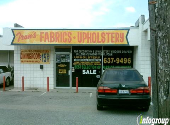 Tran's Fabric Upholstery - Riverside, CA