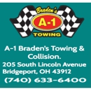 A-1 Braden's Towing & Collision Repair - Towing
