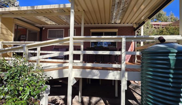 Matt Hadley Painting And Decorating - Bathurst, NSW. Our deck has never looked better.