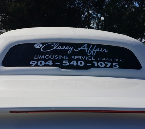 A Classy Affair Limousine service. Inc - Saint Augustine, FL