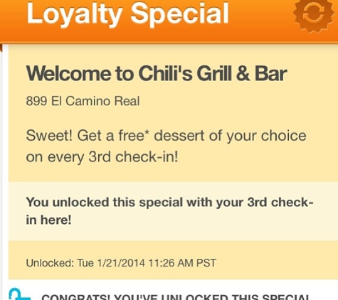 Chili's Grill & Bar - San Bruno, CA