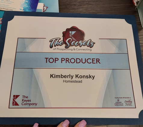 Kim Konsky Realtor - The Keyes Company - Homestead, FL