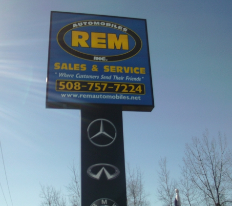 Rem Automobiles Inc - Worcester, MA. Cant miss us, corner of Granite St & RT20