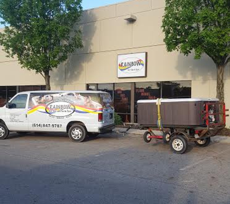 Rainbow Hot Tubs & Swim Spas - Columbus, OH. Another Spa heading out for delivery