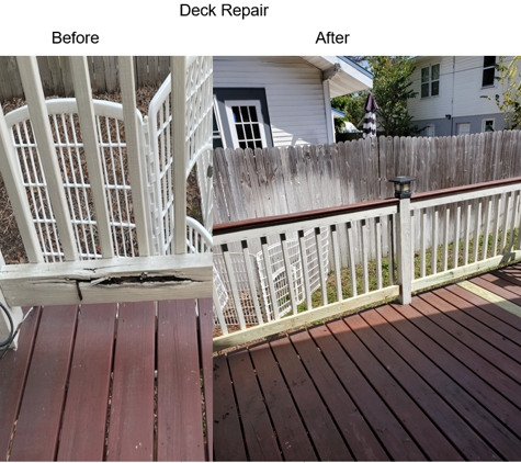 Mend & Manage - Parrish, FL. Deck repair