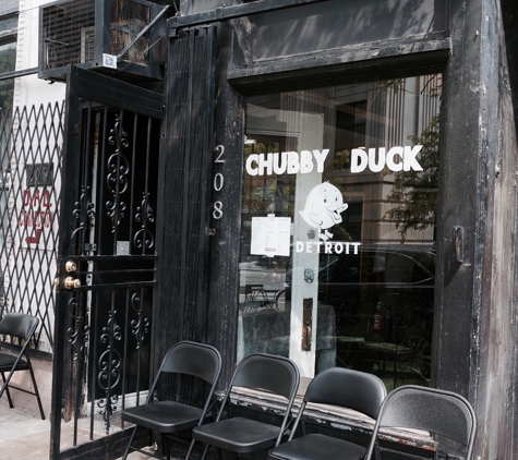 Chubby Duck - Detroit, MI. Outside the restaurant.