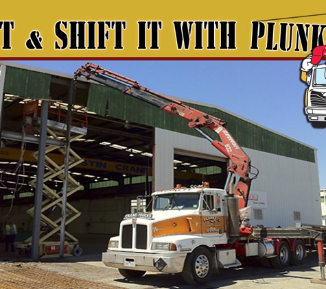 Plunkett Crane Trucks P/L. Any Job, Big or Small, Long Term or Short Term