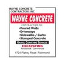 Wayne Concrete Contractors INC - Concrete Contractors