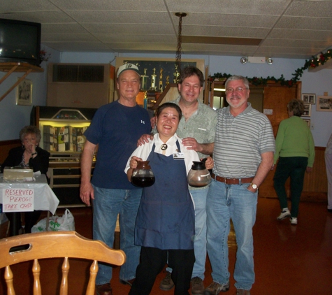 Polish Home Inc - Rome, NY. Annual chicken barbecue on today with Bob Blockston (Treasurer) on the grill in 2016