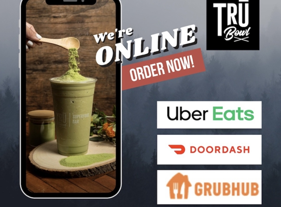 Tru Bowl Superfood Bar Glendora - Glendora, CA. We are online!  Just look for TRŪ Bowl Superfood Bar Glendora!!!