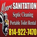Moore Sanitation Septic Tank - Portable Toilets