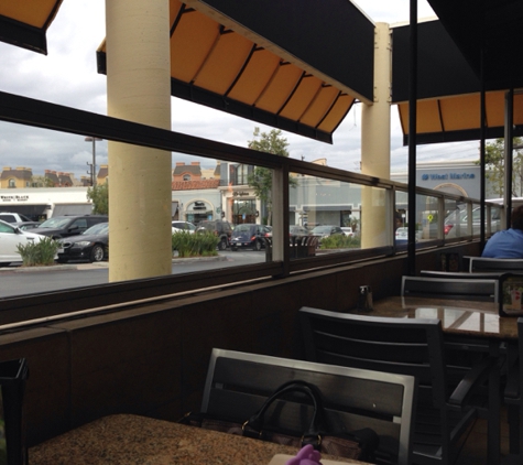 California Pizza Kitchen - Marina Del Rey, CA. View of water side from patio 