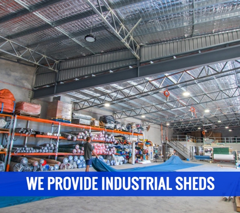 All Steel Garages & Sheds Pty Ltd - South Lismore, NSW. We Provide Industrial Sheds
