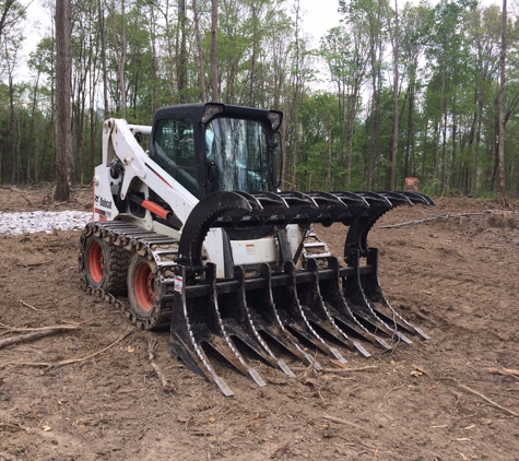 Mast Construction and Excolation - Vanleer, TN. Brush clearing etc.