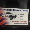 Alexander complete towing - Towing